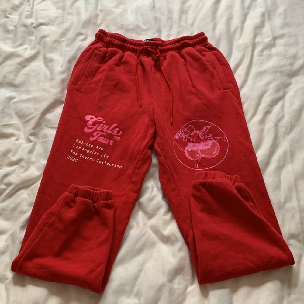 Sorella Girls Tour cherry sweatpant